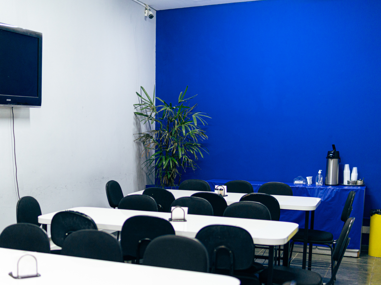 Ambiente moderno para capacitação